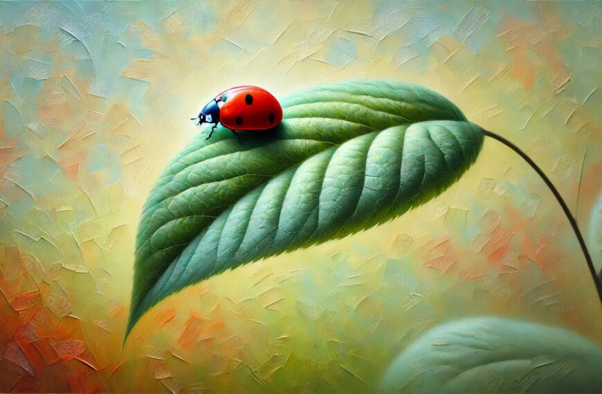 “Gee my vandag my daaglikse ladybug”